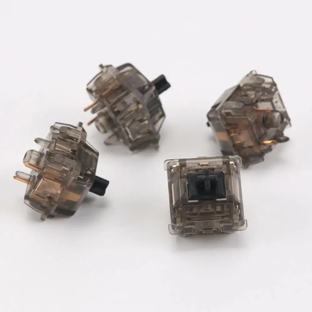 Переключатели чернил Gateron черный/красный/синий/желтый/Тихий черный(10 шт