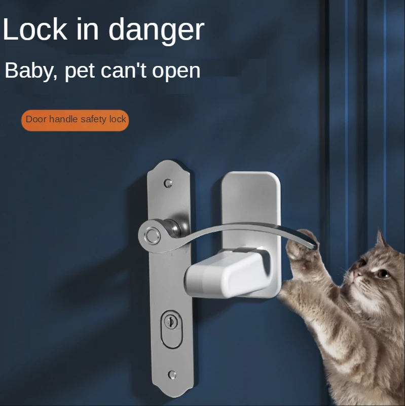 

Умный дверной замок для дома, универсальная дверная ручка, дверные Стопперы, замки, защита от детей, набор отмычек