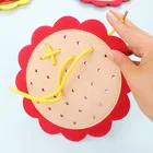 Новый обучения детского сада ручной DIY ткань Монтессори материалы детские развивающие Игрушки для раннего обучения учебных пособий Математические Игрушки