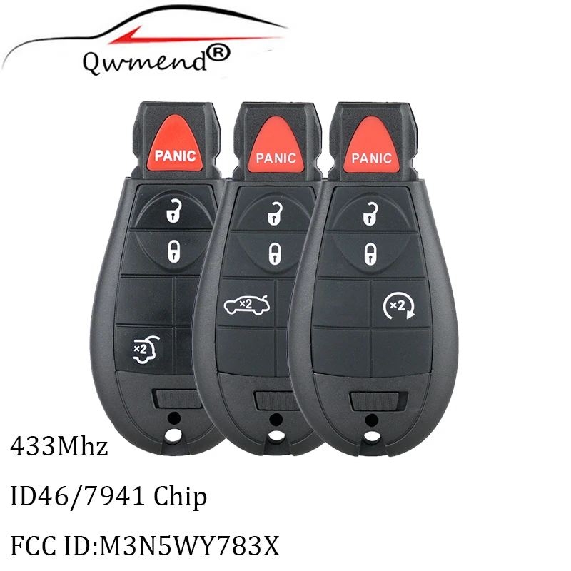433 МГц сменный ключ для автомобиля без ключа Jeep Grand Cherokee Commander с чипом 7941|keyless jeep|fob