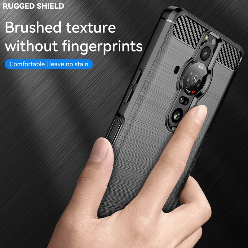 For Sony Xperia Pro-I Case Soft Silicone Cover for Sony Xperia Pro I Case Rubber Simple Silm Matte Cover Sony Xperia Pro-I Case