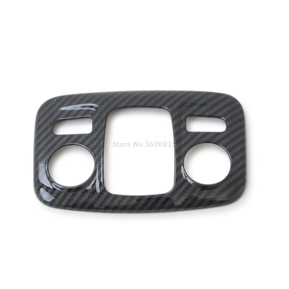 Насветильник ка на переднюю и заднюю лампы для чтения из углеродного волокна Peugeot