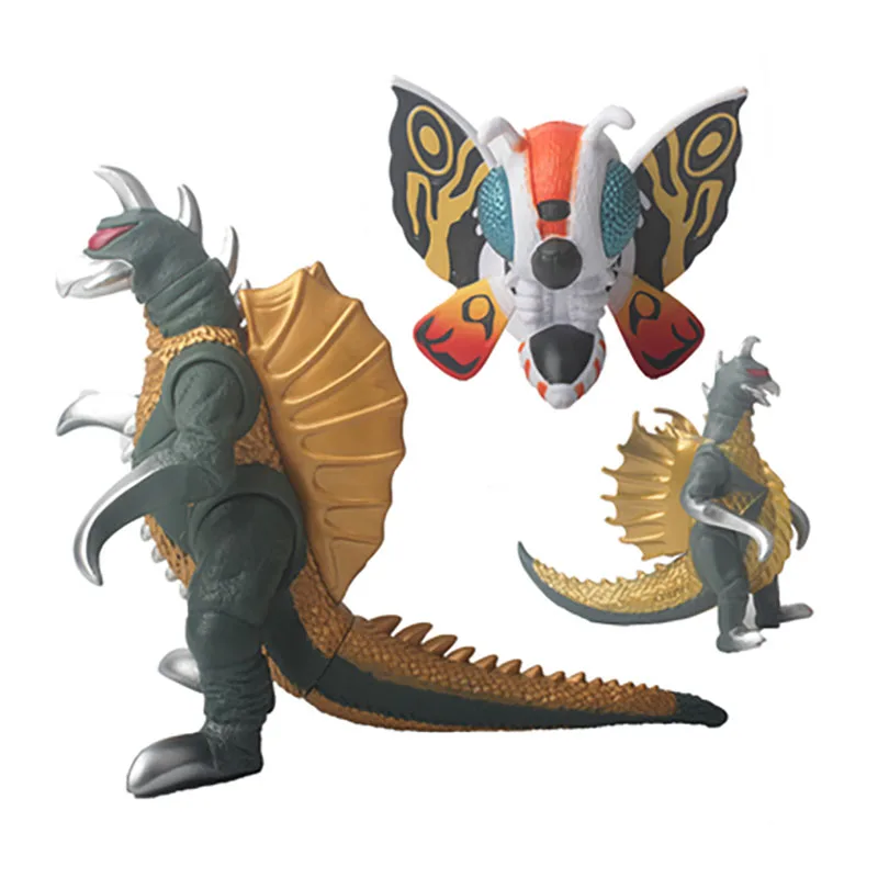 Экшн-фигурка Gojira аниме гиган Мотра король монстров Гидора 3 головы дракон модель