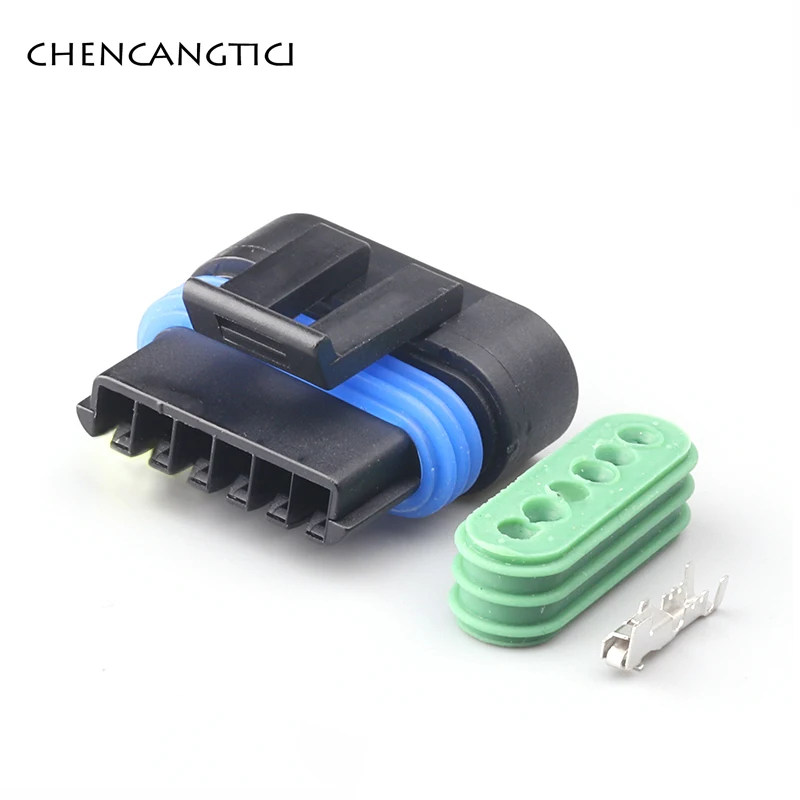 6 Pin 12162261 12066317 Delphi Электрический Плоский педаль акселератора разъем Мужской