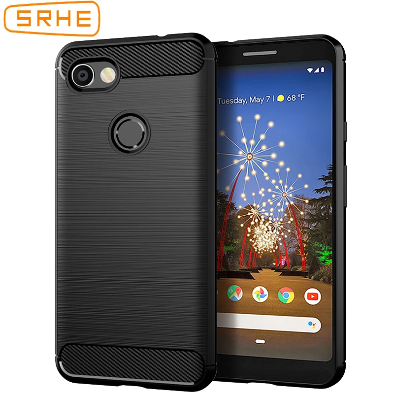 Чехол SRHE для Google Pixel 3A XL Силиконовый прочный из мягкого волокна Pixel3A |