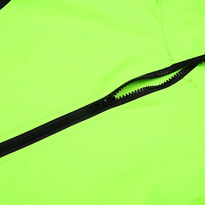 Флуоресцентная осенняя куртка короткая женская мода с длинным рукавом