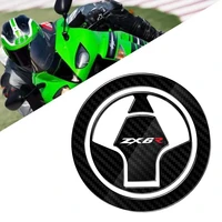 forkawasaki ninja zx 6r zx600 zx636 3d carbon fiber appearance motorcycle fuel tank cover fuel tank cover decal protective shell