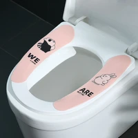 reuseable toilet seat bathroom mat seat cover home health sticky pad closestool mat lavatory cushion toilet set