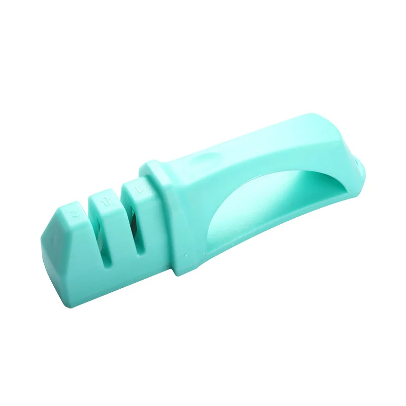 

New style sharpener plastic household outdoor manual quick sharpener multi-purpose sharpener kitchen gadget
