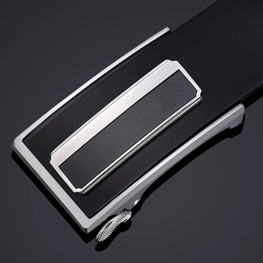 Ремень мужской из воловьей кожи с автоматической пряжкой | Аксессуары для одежды