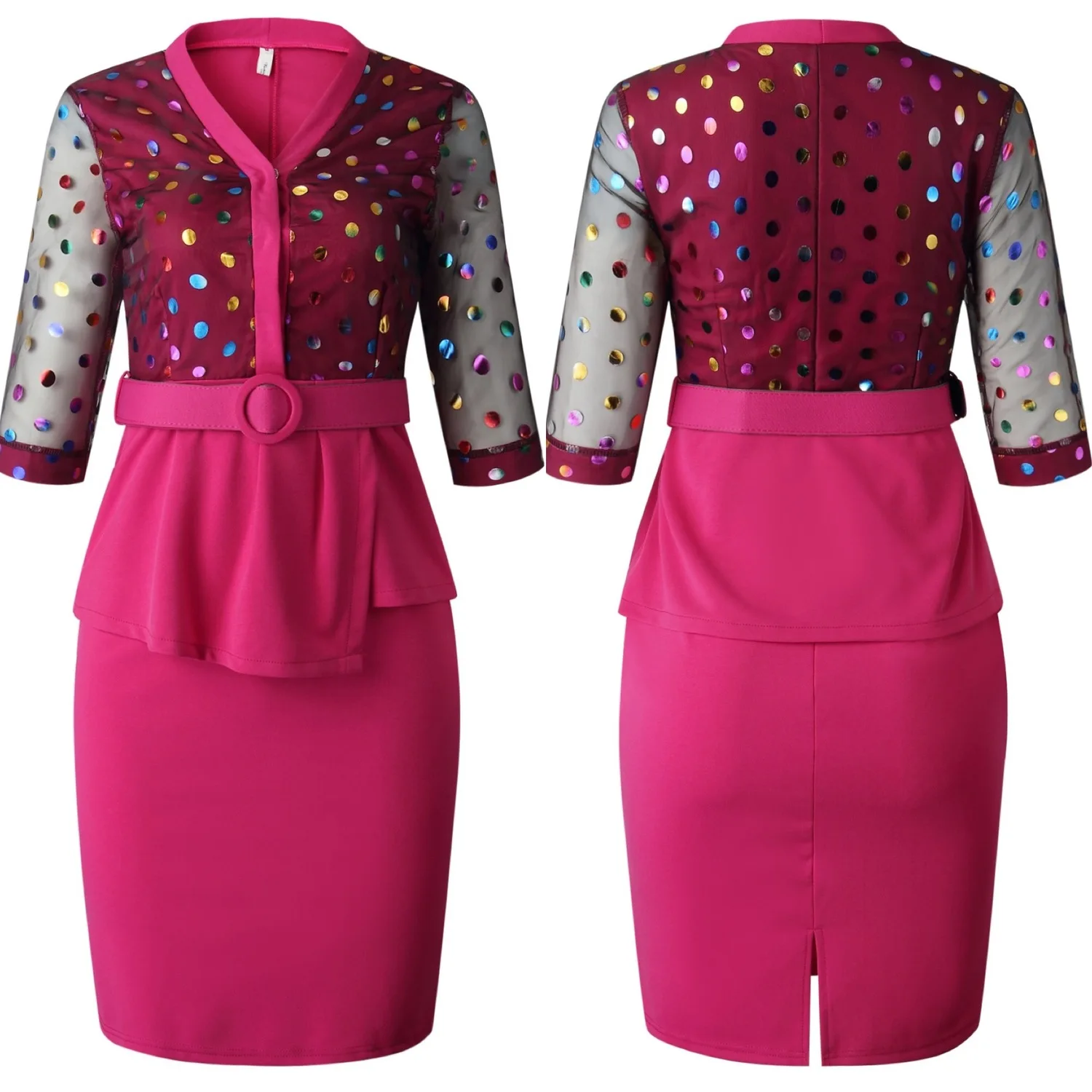 

Elegant African Design Dashiki Dress Mesh Sequins Slim Office Muslim Bazin Maxi Robe Gowns Broder Riche Sexy Lady Evening Party