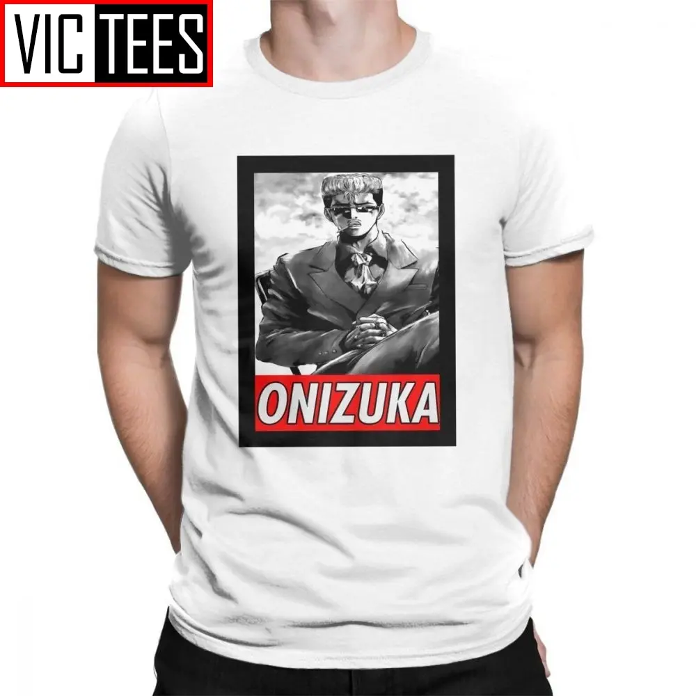 Great Teacher Onizuka T-Shirts Cotton Round Neck Men T Shirts Mens Short Sleeve Tees Plus Size Funny Popular Tee Shirt