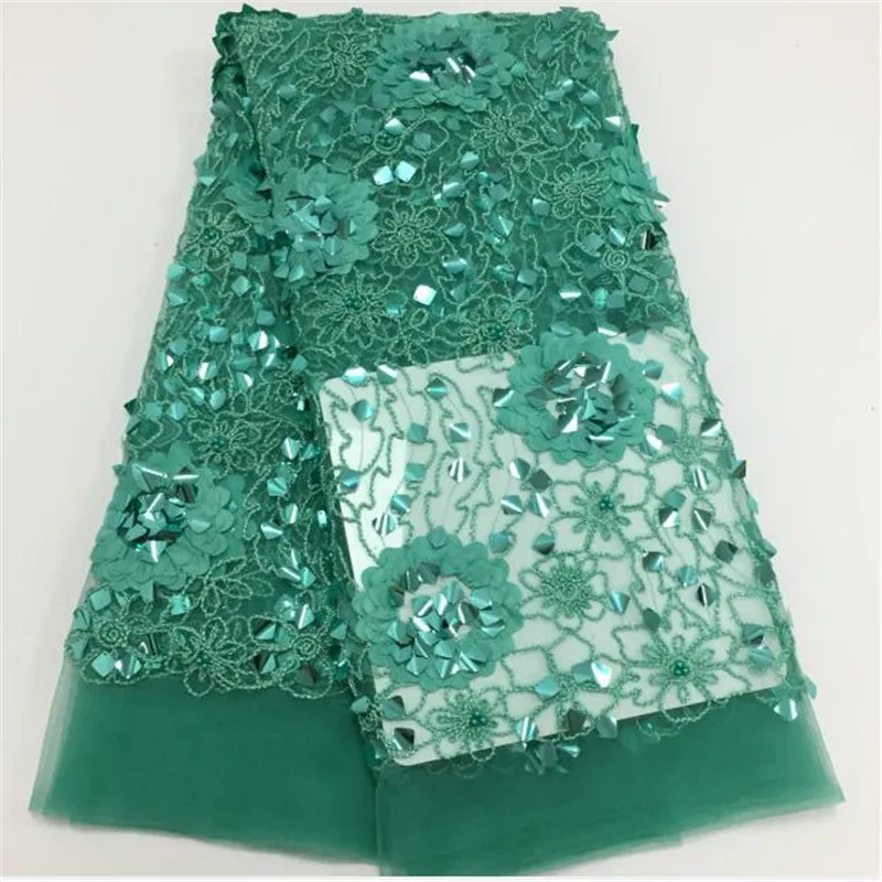 Африканские блестки сетчатая кружевная ткань высокое качество Нигерия вышивка