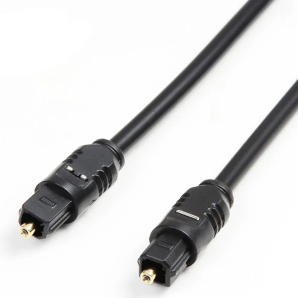 1 м волоконно оптический цифровой аудиокабель TOSLink легкий и гибкий совместим с