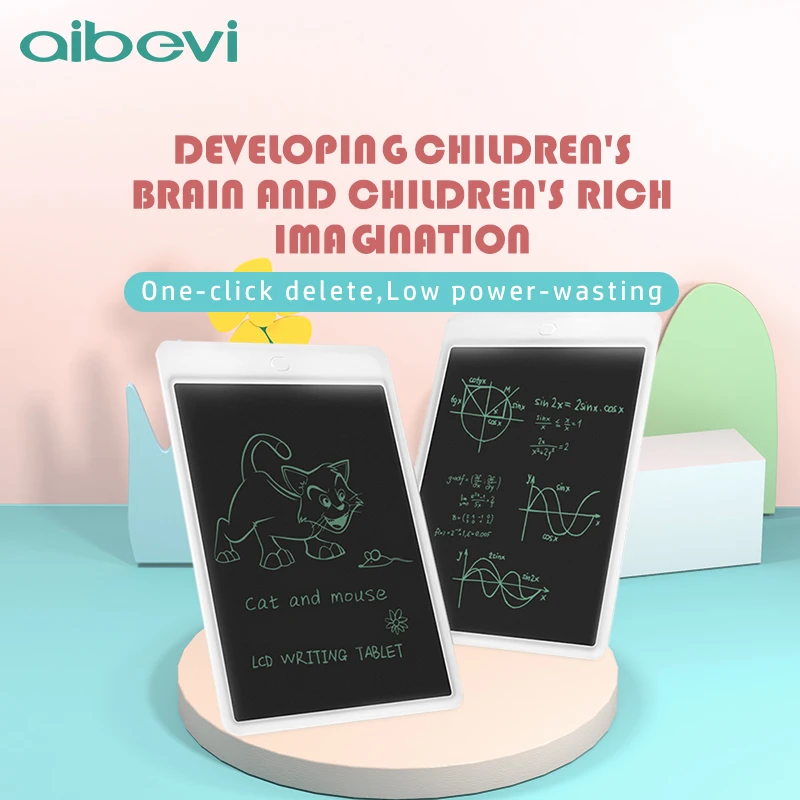 

Aibevi Digital Graphic Tablets 10 inch LCD Writing Tablet Electronic Handwriting LCD Drawing Tablet Pad Board Notepad Stylus Pen