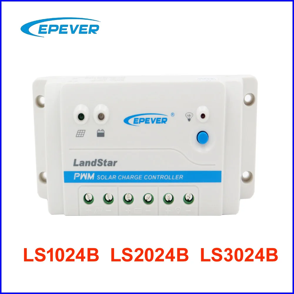 Программируемый Солнечный контроллер заряда EPEVER Landstar LS1024B LS2024B LS3024B 10A 20A 30A 12V 24V EP
