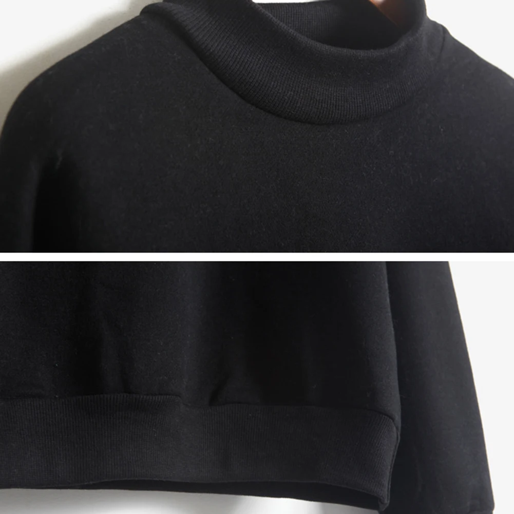 New Hoodies Women Harajuku Sweatshirt Autumn Winter Long Sleeve O Neck Warm Blouse Hoodie Thick Plush Sweatshirt Fashion Clothes