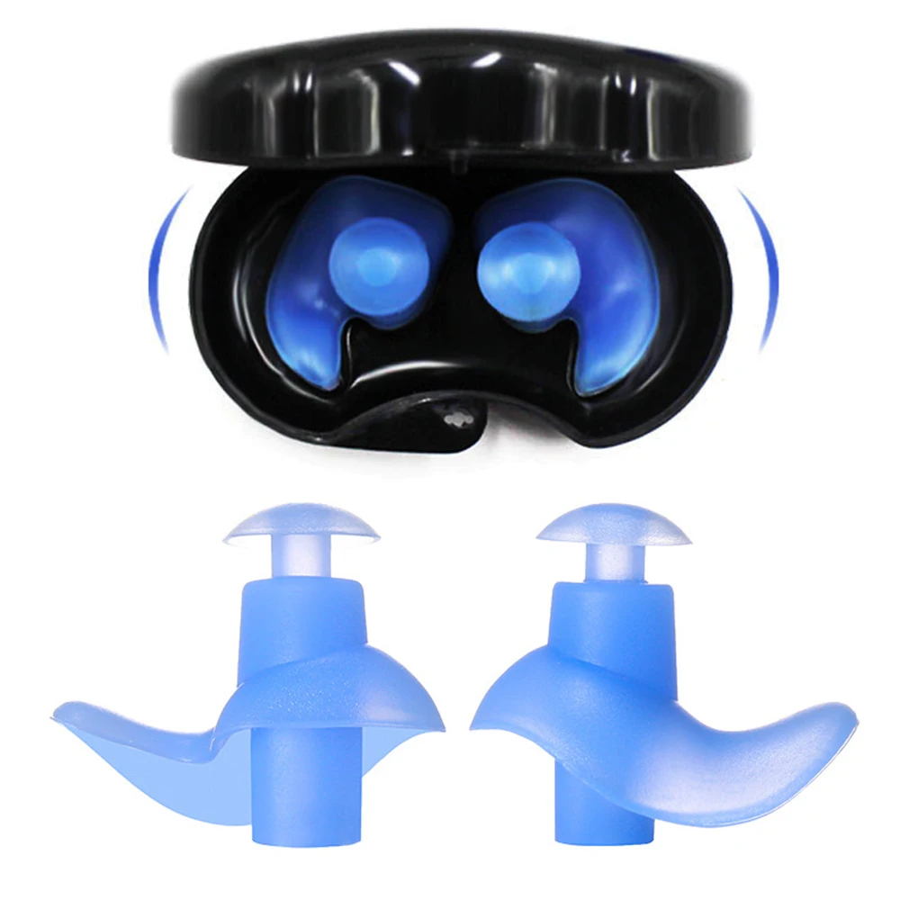 

1Pair/Set Noise Earplugs for Sleeping Ear Protection Soft Ear Plugs Silicone Waterproof Anti-noise Noise Reduction