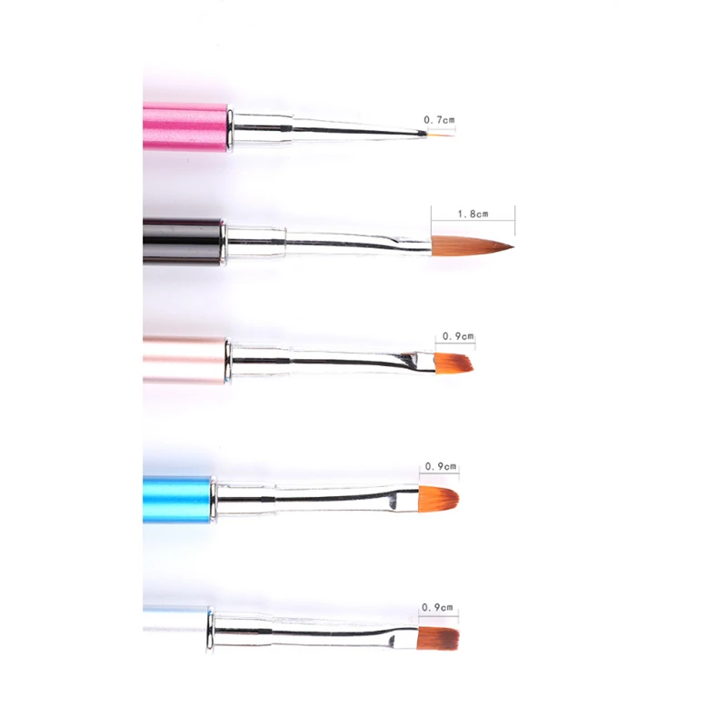 Набор кистей для ногтей рисования Kolinsky акриловая Стразы УФ Гелевая Кисть набор