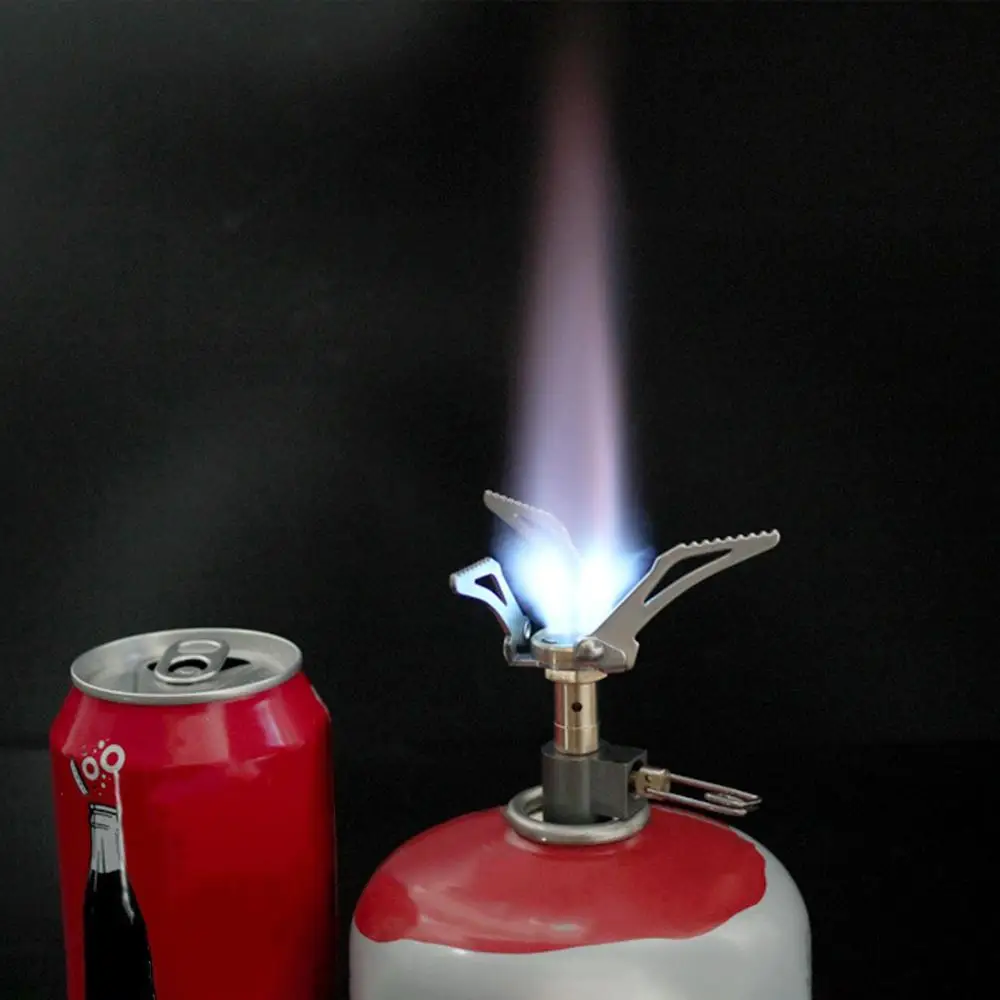 Супермаленькая уличная плита складная титановая мини-печь для выживания 3000 Вт