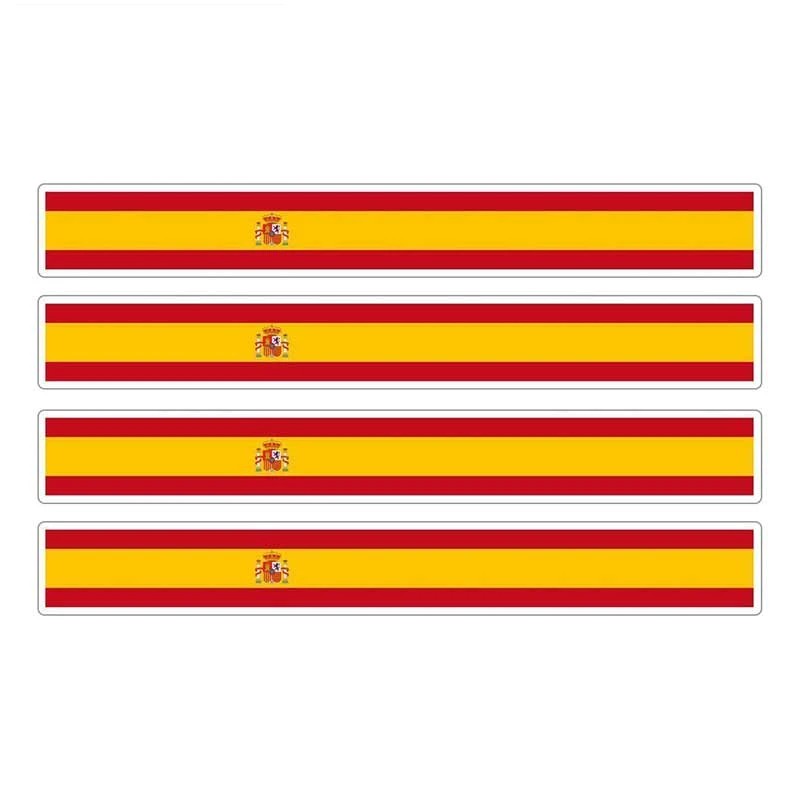 4 шт. Отечественной наклейки флаг полосы виниловая KK ПВХ 13 см X 1 7 окна автомобиля