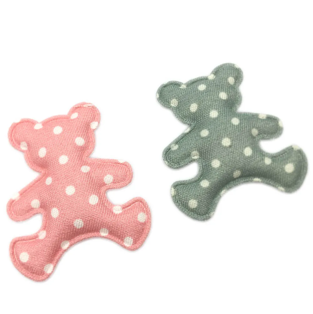 Набивная Аппликация в горошек для одежды 4*4 5 см 28 шт.