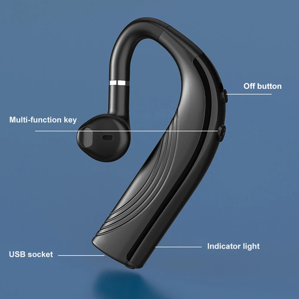 Беспроводные стереонаушники Blutooth HD наушники с микрофоном Bluetooth автомобильный