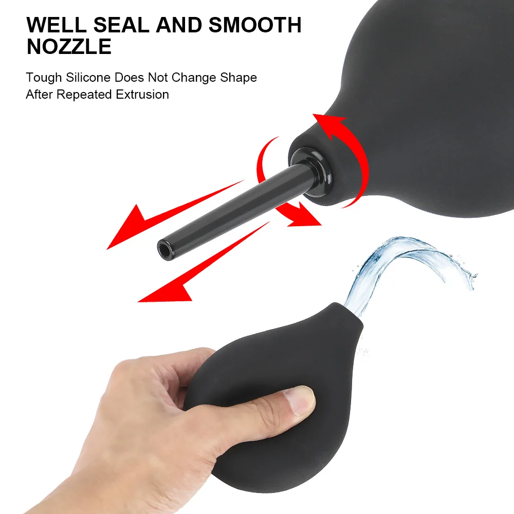 VATINE Клизма лампы анальный очиститель клизма контейнер для чистки вагины душ