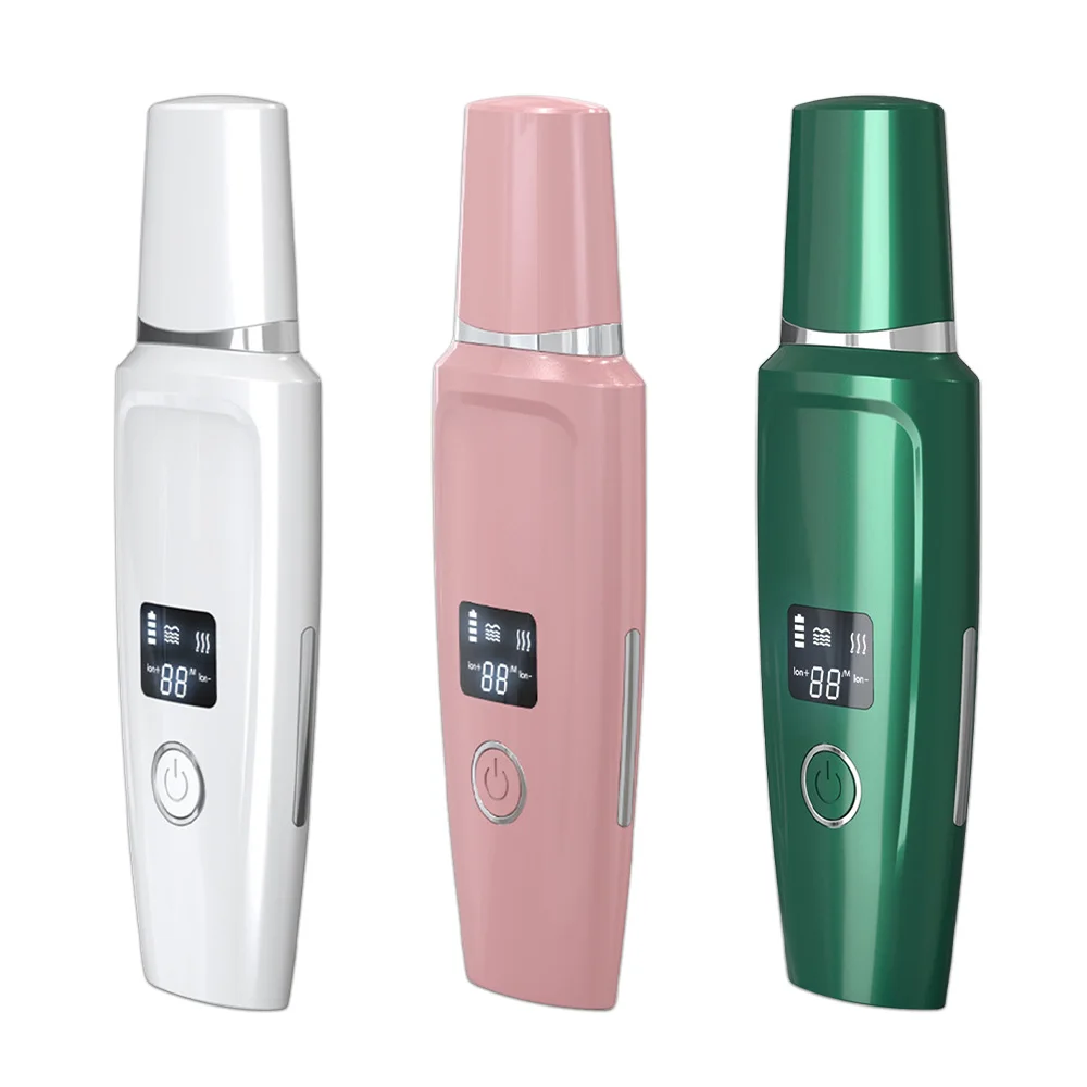 

2021 Ultrasonic Skin Scrubber Face Deep Cleaning Machine Blackhead Acne Remover Facial Lifting Tools Skin Care New