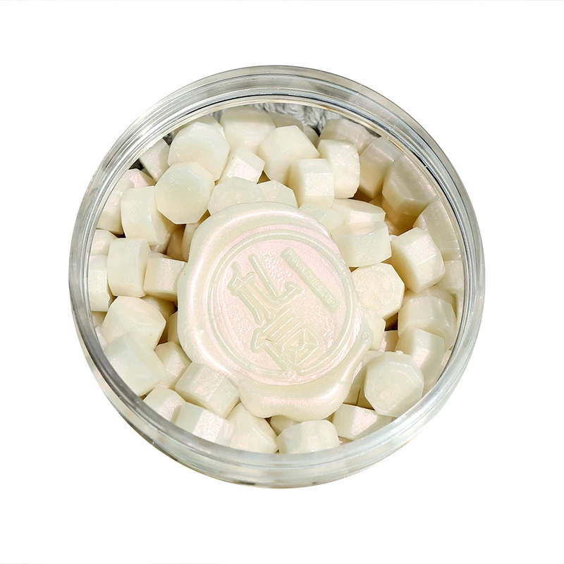 160 pieces of pearl fire lacquer seal wax grain envelope invitation decoration colorful polarized material | Дом и сад