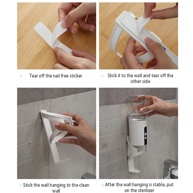 

Infrared ligent Sanitary Device Punch-Free Installation Automatic Atomizer with Disinfectant Apply to School