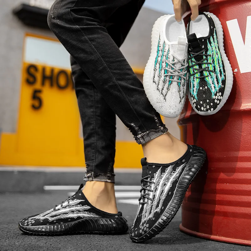 

Кроссовки мужские сетчатые с низким вырезом, сверхлегкие дышащие, повседневная обувь для отдыха, прогулок, спорта на открытом воздухе, летн...