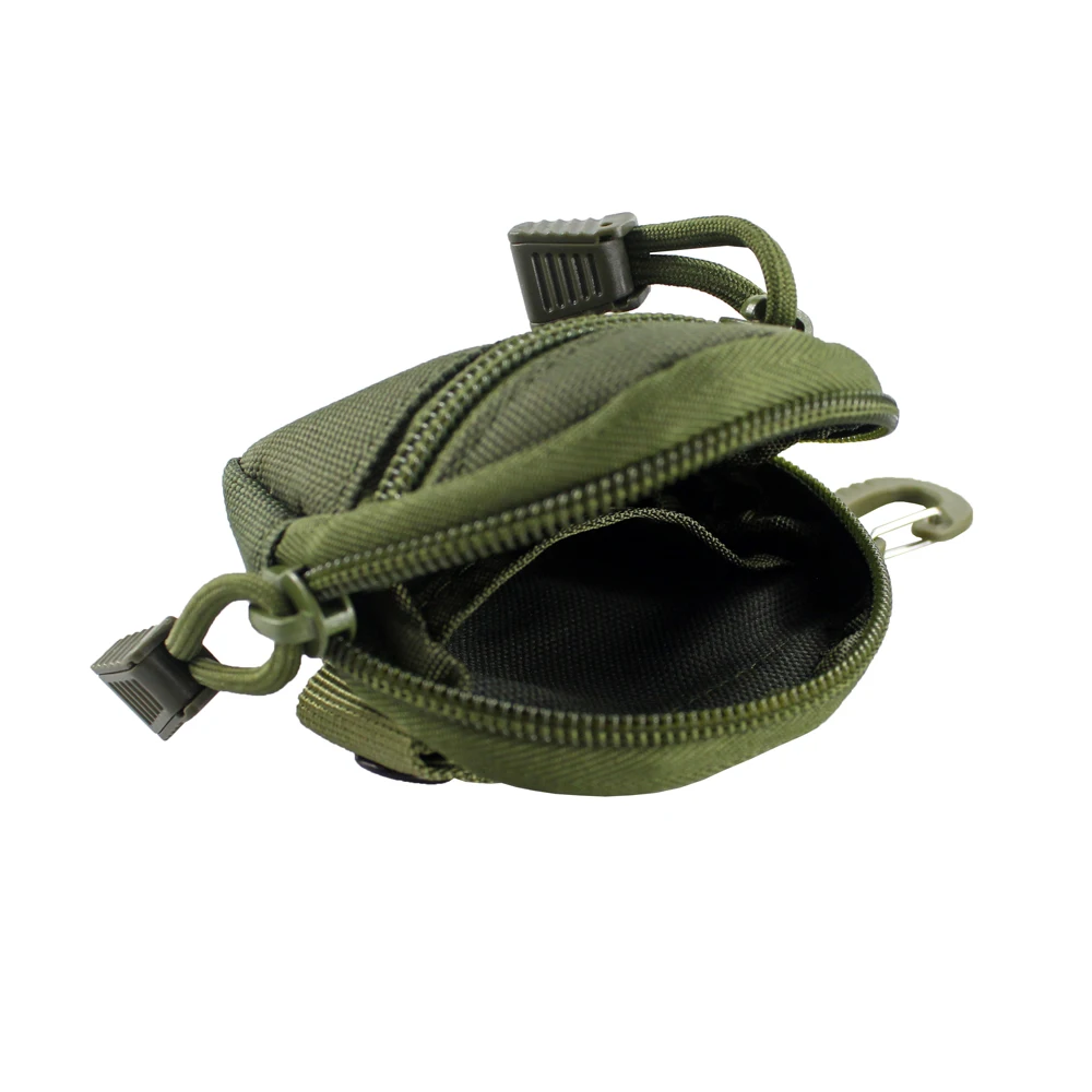 Тактическая Сумка EDC круглая мини сумка для монет ключей органайзер Molle подвесная