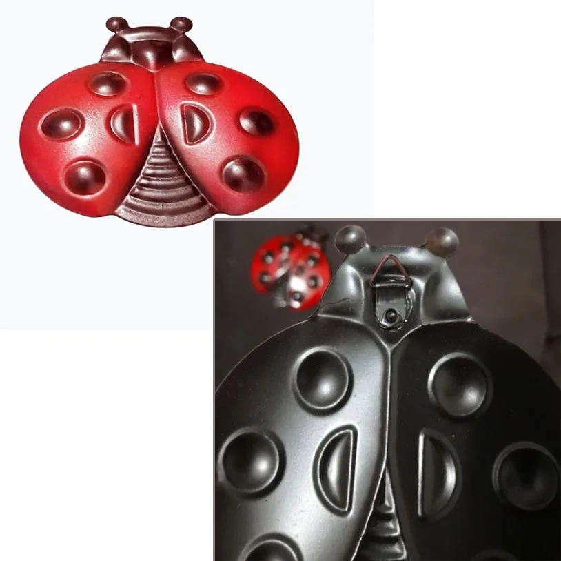 4 шт./лот настенный дисплей для окон в виде божьей коровки домашнего сада