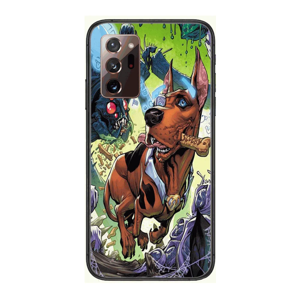 

Delicate Personality Phone Case cover hull For SamSung note20 10 9 8 4 pro plus black prime soft bumper Transparent