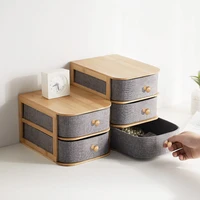 rectangle drawers storage box desk cosmetic office sundries storage box vanity organizer przechowywanie organizers storage 50cds
