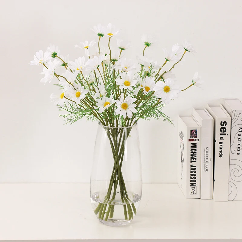 10 шт. декоративные романтические искусственные цветы 52 см | Дом и сад