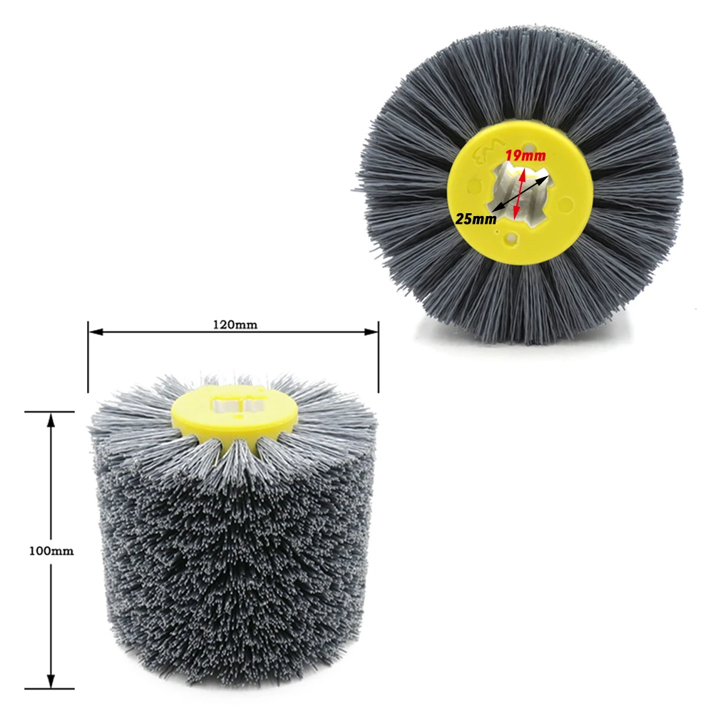 

New Portable Fine Quality Abrasive Wire Polishing Grinding Wheel Derusting Wheel Electric Brush for Woodworking Metalworking