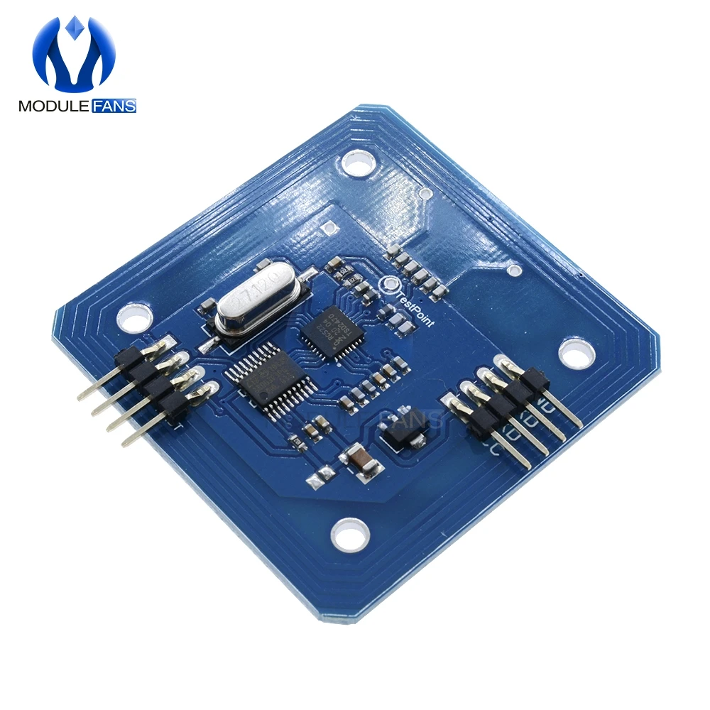 RC522 RFID считыватель серийный 13 56 МГц микросхемой чипом микропроцессорные карты