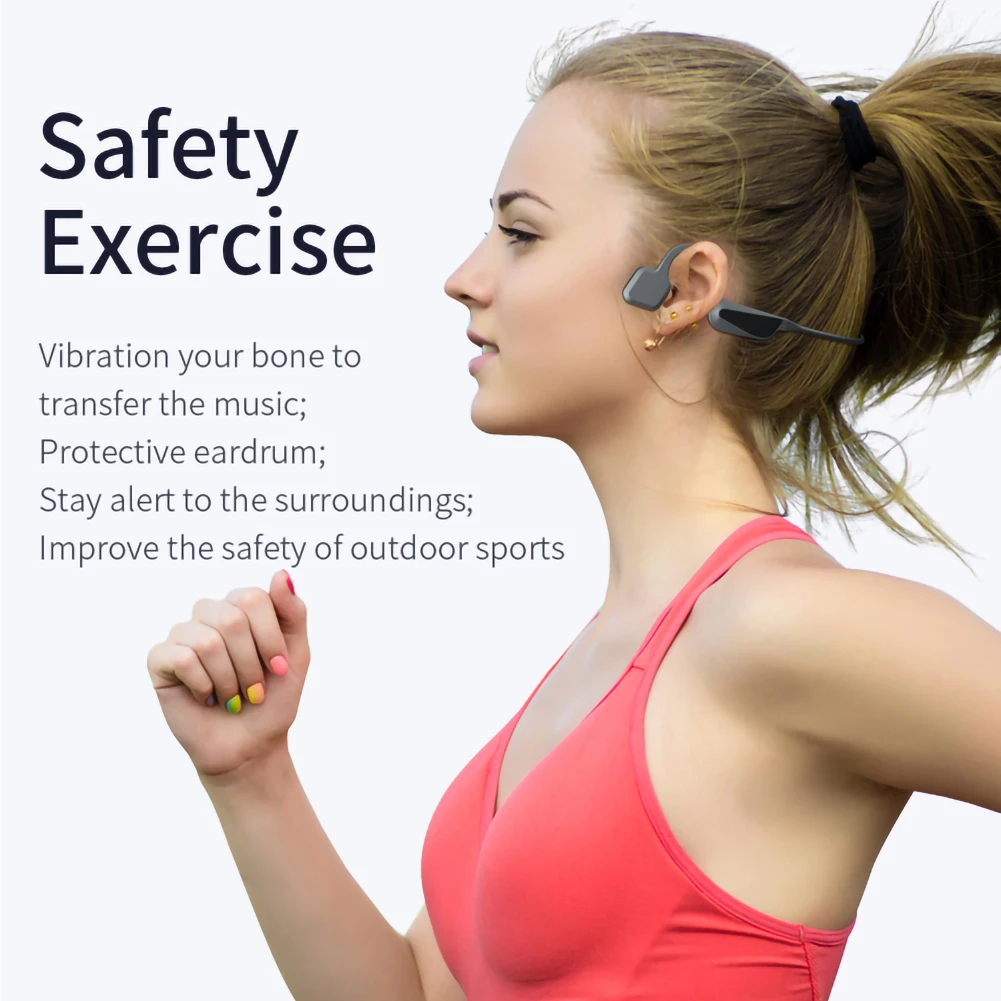 Спортивные Bluetooth-наушники с костной проводимостью для V10 Беспроводные