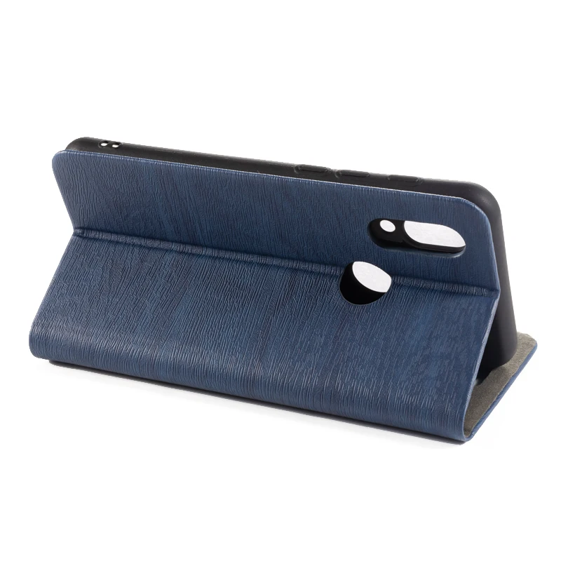 wood grain pu leather phone case for umidigi a3s flip case for umidigi a3s business wallet case soft silicone back cover free global shipping