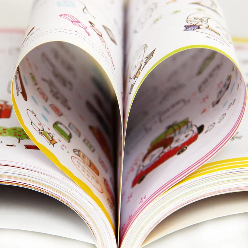 

Альбом для рисования с граффити, цветной карандаш для самостоятельного обучения, детская книга для рисования манги