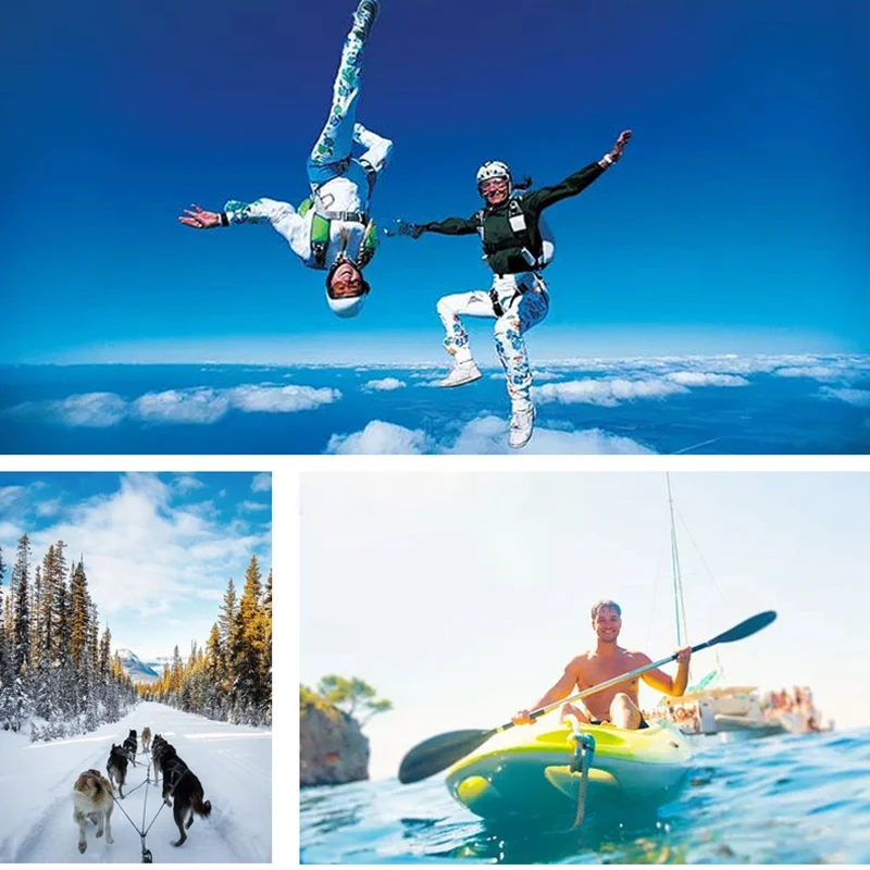 TELESIN нагрудный ремень двойное крепление Нескользящая сильная эластичность для