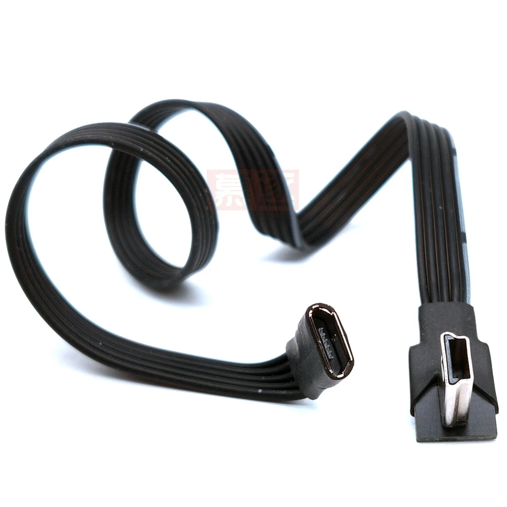 Левый и правый вертикальный мини USB штекер на микро B гнездо кабель для зарядки