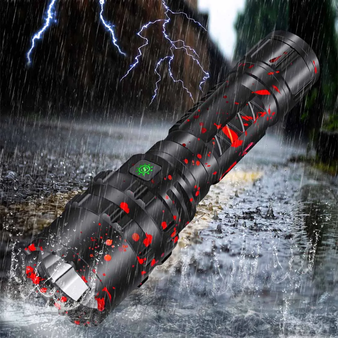 Самый мощный светодиодный фонарик P50 Upgrade 2 тактический ярче и долговечнее чем L2