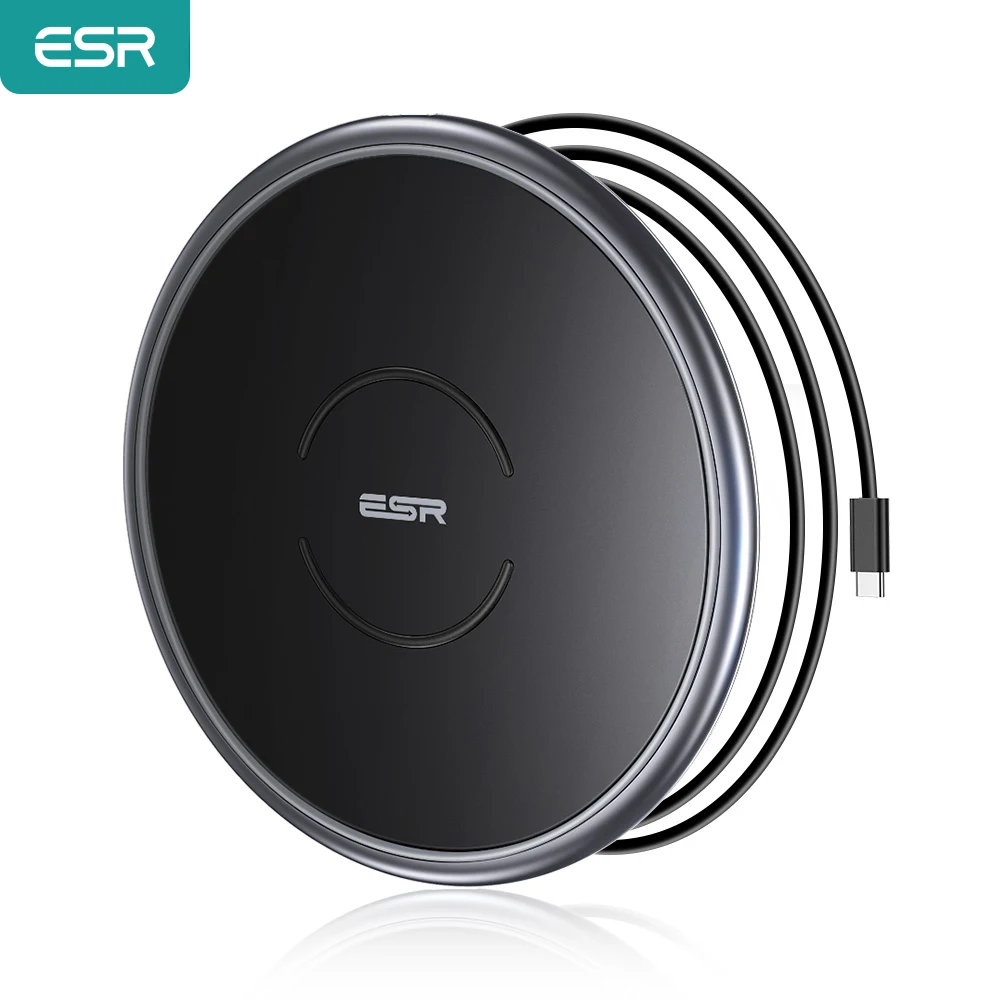 

ESR Wireless Charger 7.5W for iPhone 12 Pro Max for Samsung S20 S10 10W USB Qi Charging Pad for iPhone 11 Pro XS Max XR X 8 Plus