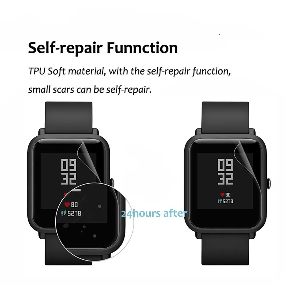 3 шт полный охват Мягкий ТПУ протектор экрана для Withings движение отслеживания активности часы Защита ЖК-экран ясный