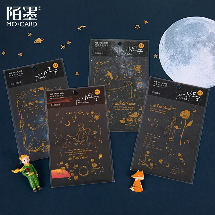 

20set/lot Kawaii Stationery Stickers Little Prince Diary Planner Decorative Mobile Stickers Scrapbooking DIY Craft Stickers