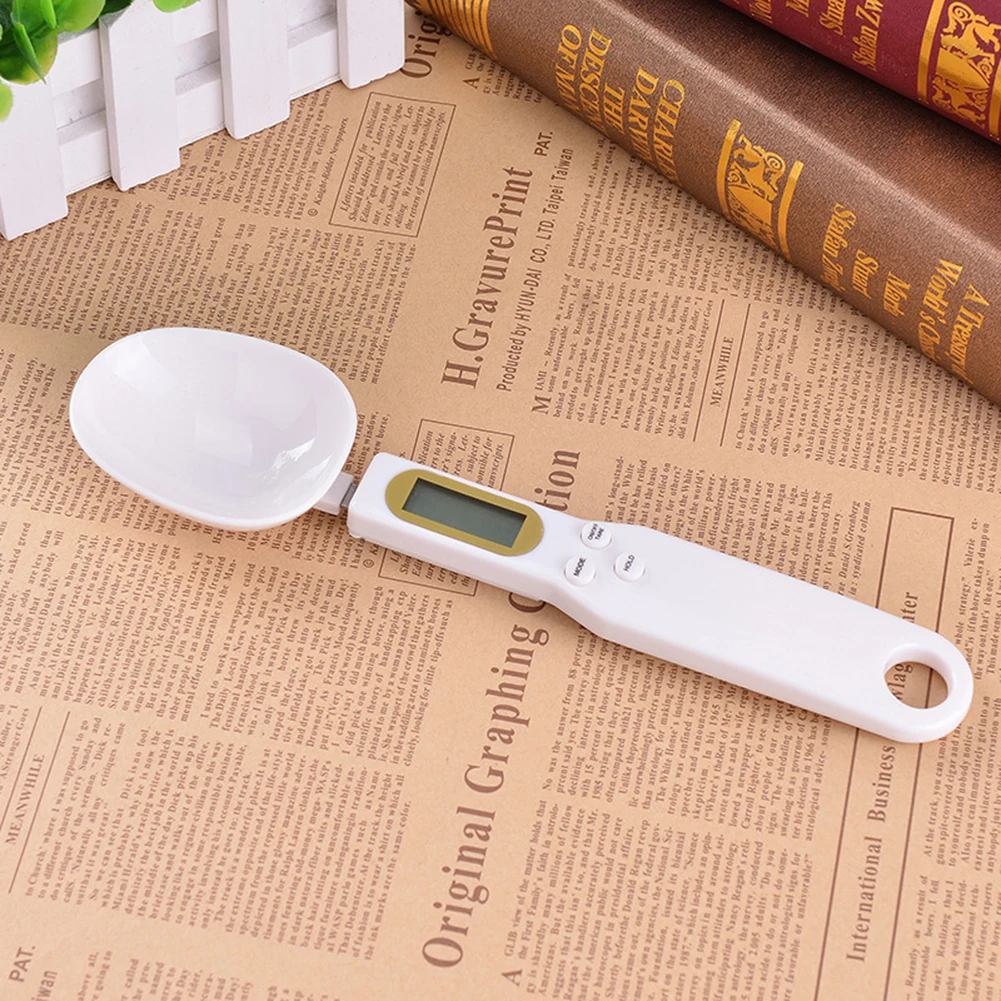 

300g/0.1g Mini LCD Digital Kitchen Scale Precise Portable Measuring Spoon Gram Electronic Spoon Weight Volume Food Scale