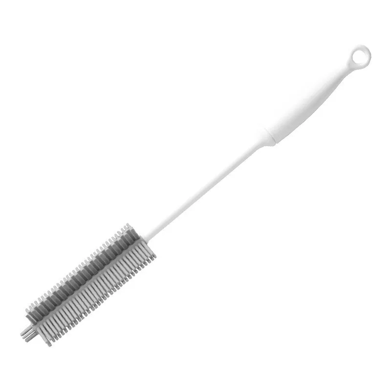 

Long Handle Silicone Cup Brush To Clean Baby Bottle Artifact Glass Teapot Kitchen Cleaning Brush Baby Bottle Brush 31x9.5cm